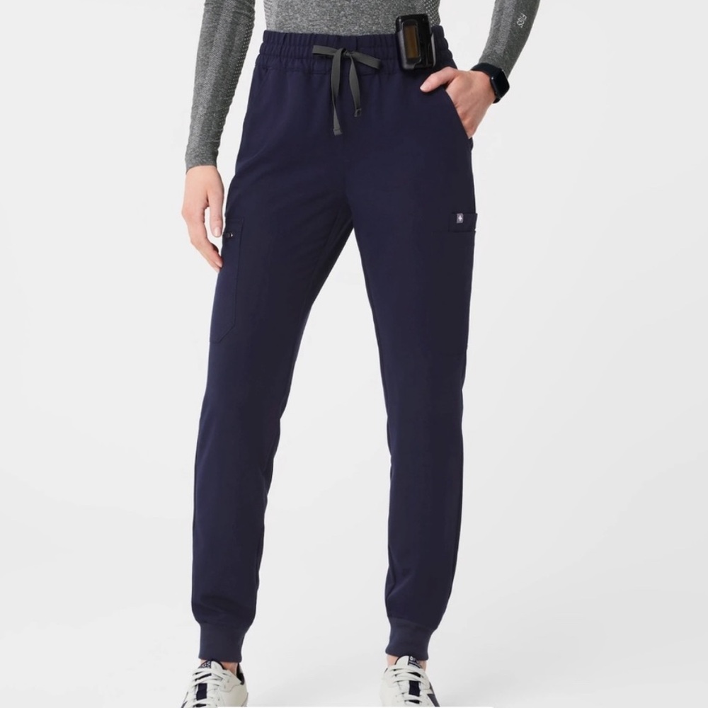 Figs Uman Jogger Scrub Pants Navy Blue Women's Size XXS/P